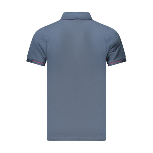 Norway 1963 Blue Cotton Men Polo Shirt
