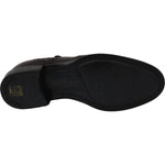 Dolce & Gabbana Black Leather Wingtip Oxford Dress Shoes MV2367-39