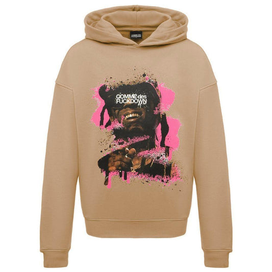 Comme Des Fuckdown Brown Cotton Sweater CO-13517-S