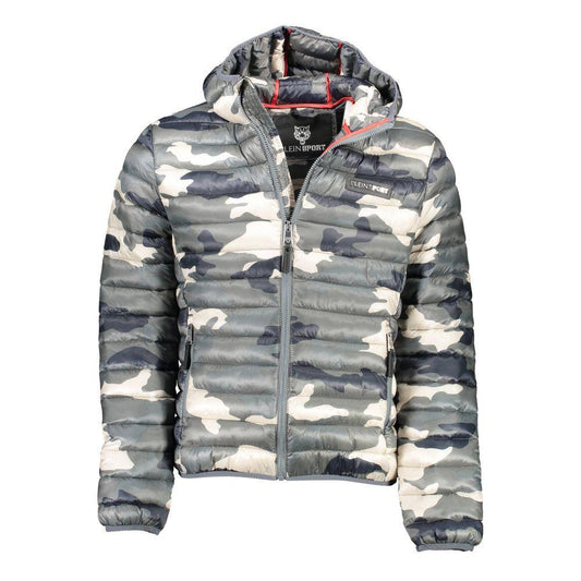 Plein Sport Green Polyester Jacket PL-9856-IT50 | L