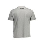 Plein Sport Gray Cotton T-Shirt