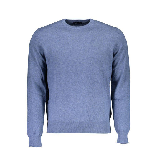 North Sails Blue Cotton Sweater NO-16236-XXL