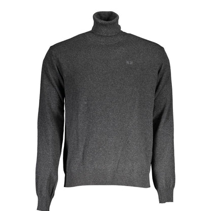 La Martina Gray Wool Sweater