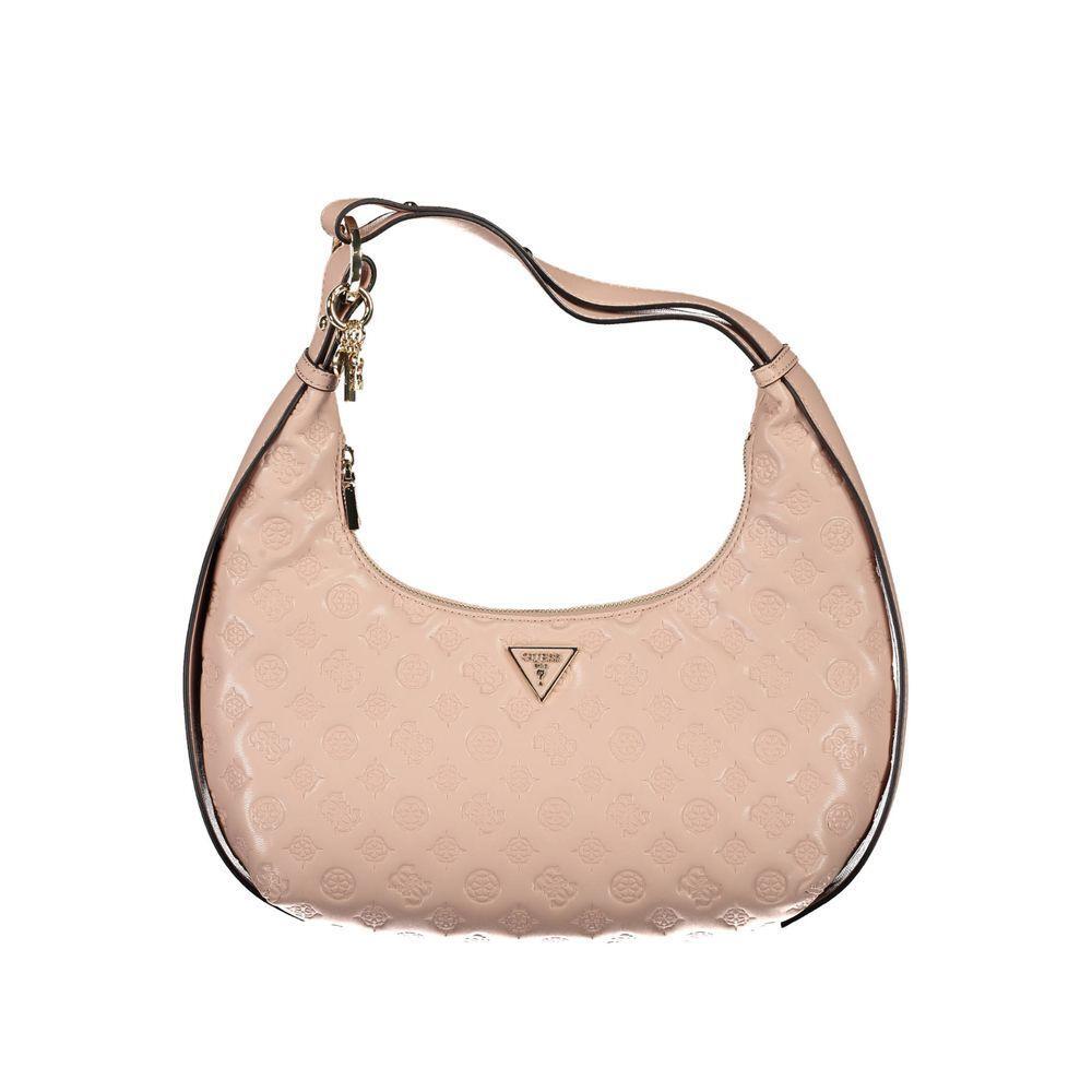 Front view with bag zipped and handles upright.