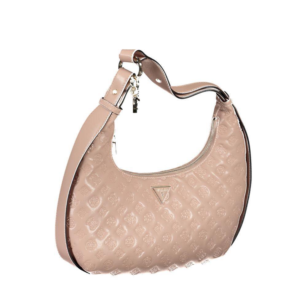 Front view with bag zipped and handles upright.