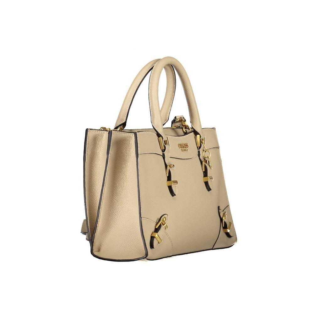 Front view with bag zipped and handles upright.