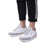 U.S. POLO ASSN. White Polyester Sneaker US-19375-EU35/US5