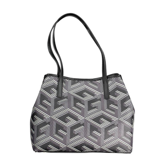 Guess Jeans Black Polyethylene Handbag