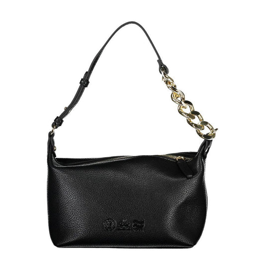 La Martina Black Polyethylene Handbag LA-20558