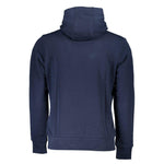 La Martina Blue Cotton Sweater LA-21506-S