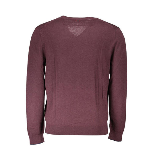 Napapijri Red Wool Sweater