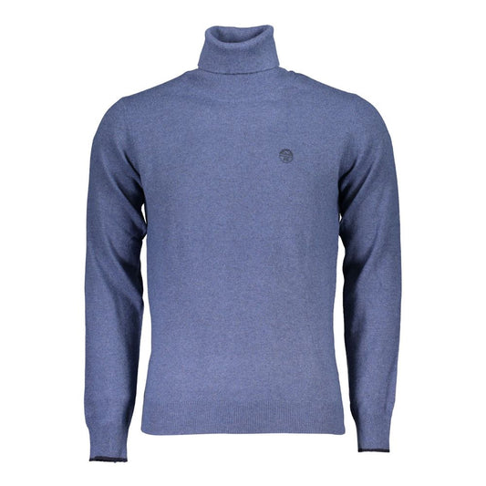 North Sails Blue Fabric Sweater NO-23345-XXL