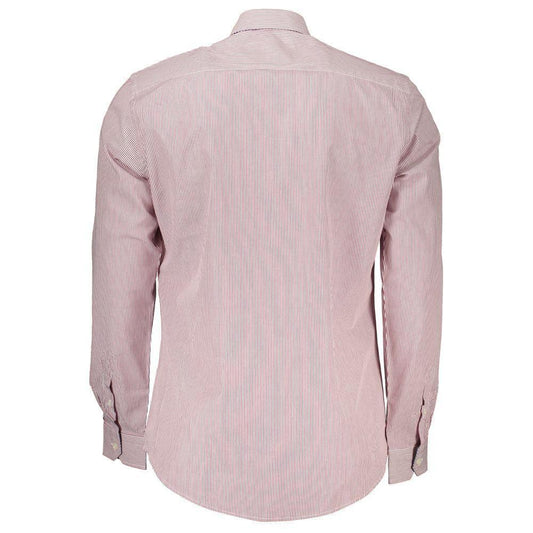 Harmont & Blaine Red Cotton Shirt