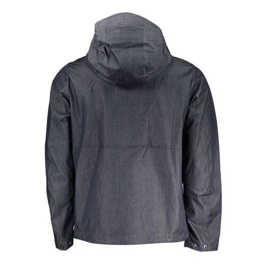 K-WAY Blue Cotton Jacket KW-28690-XXL