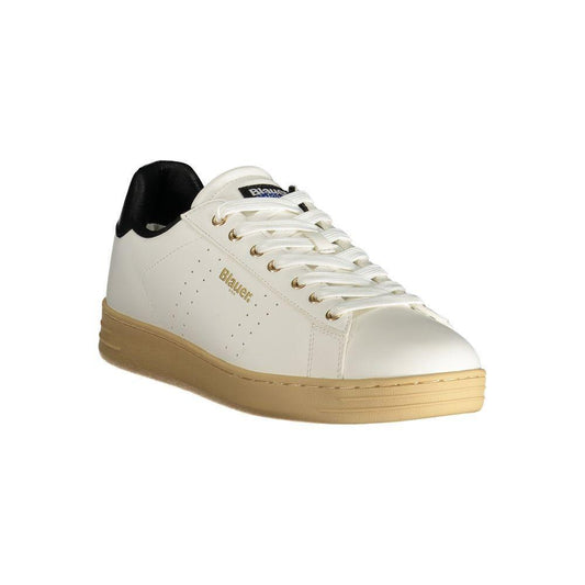 Blauer White Polyester Sneaker BL-29829-EU46