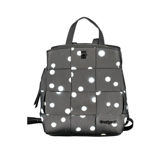 Desigual Black Polyethylene Backpack DE-28955
