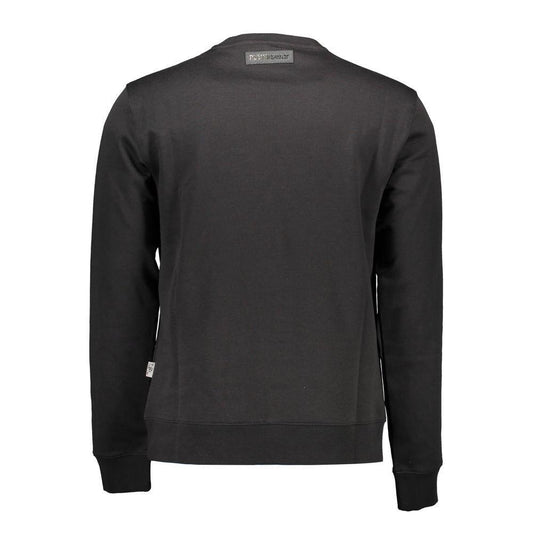 Plein Sport Black Cotton Sweater PL-9575-S