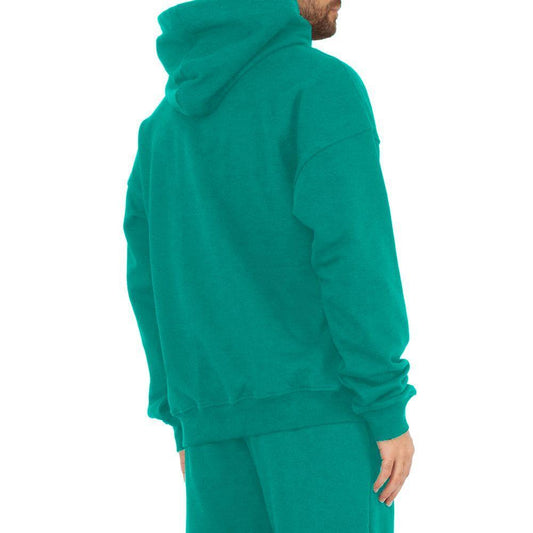 Comme Des Fuckdown Green Cotton Sweater