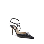 MACH & MACH Double Heart Pumps MA-PF25S099195X08BLKBLACK-EU36/US6