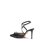 MACH & MACH Double Heart Pumps MA-PF25S099195X08BLKBLACK-EU36/US6