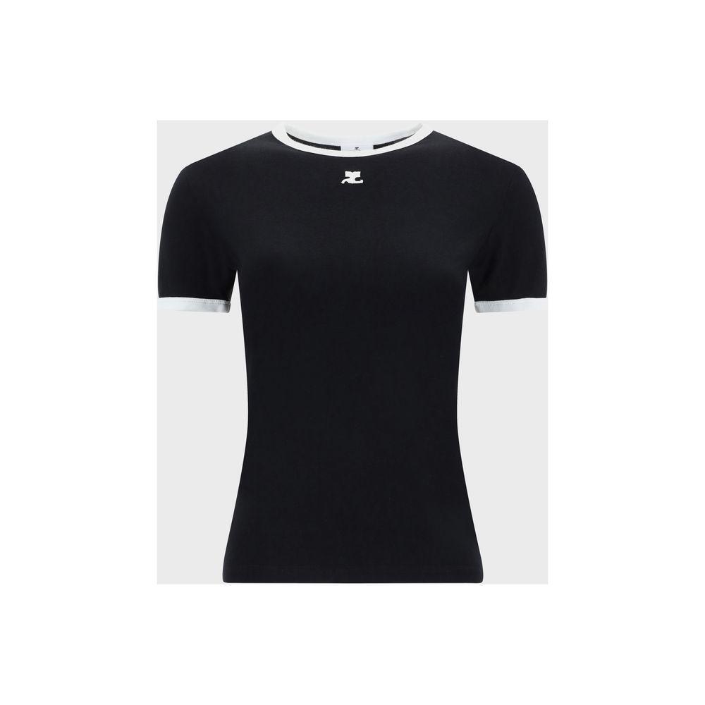 Courrèges Logo T-Shirt CO-VESJTS017JS00709901-S