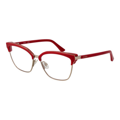 Guess Red Stainless Steel Glasses (Frames)