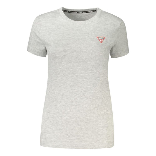 Guess Jeans Gray Cotton Tops & T-Shirt GU-39035-S