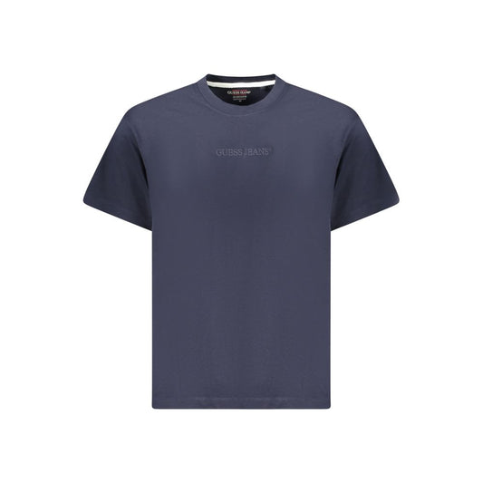 Guess Jeans Blue Cotton T-Shirt GU-39044-S