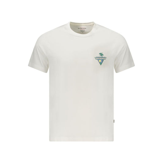Guess Jeans White Cotton T-Shirt GU-39045-M