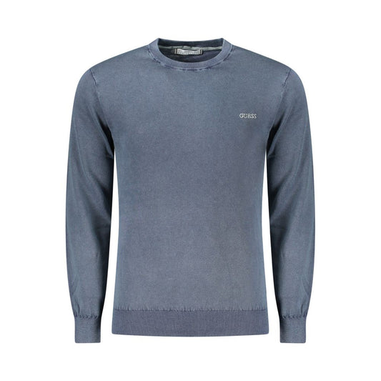 Guess Jeans Blue Cotton Sweater GU-39067-S