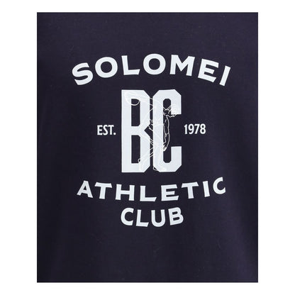 Brunello Cucinelli Blue Cotton Sweatshirt