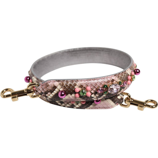 Dolce & Gabbana Multicolor Embellished Handbag Shoulder Strap