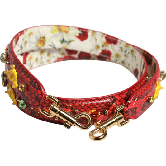 Dolce & Gabbana Multicolor Embellished Handbag Accessory Shoulder Strap