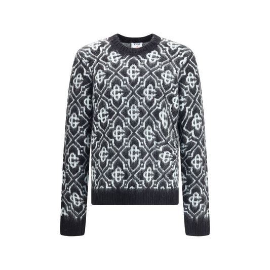 Casablanca Black Nylon Sweatshirt