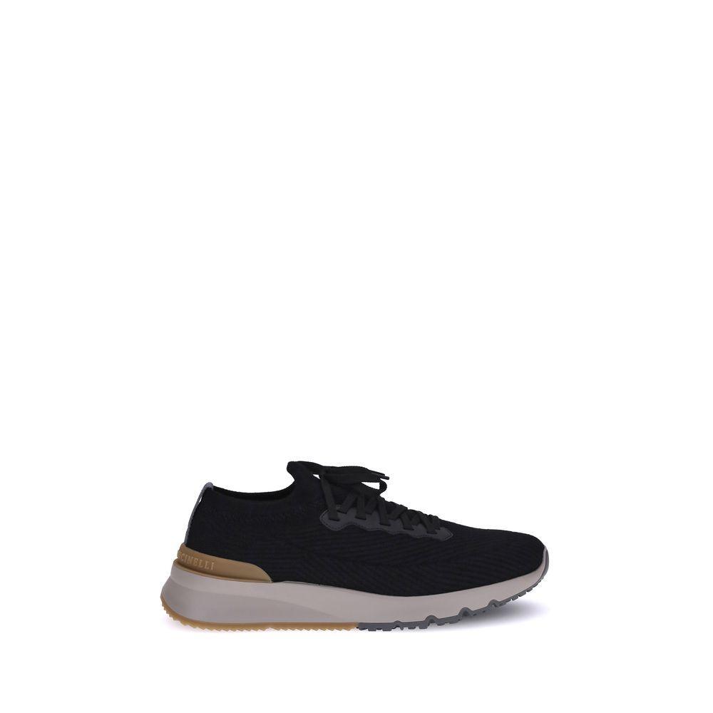 Brunello Cucinelli Wool Sneakers BR-MZUWLBO253CGN21-EU43/US10