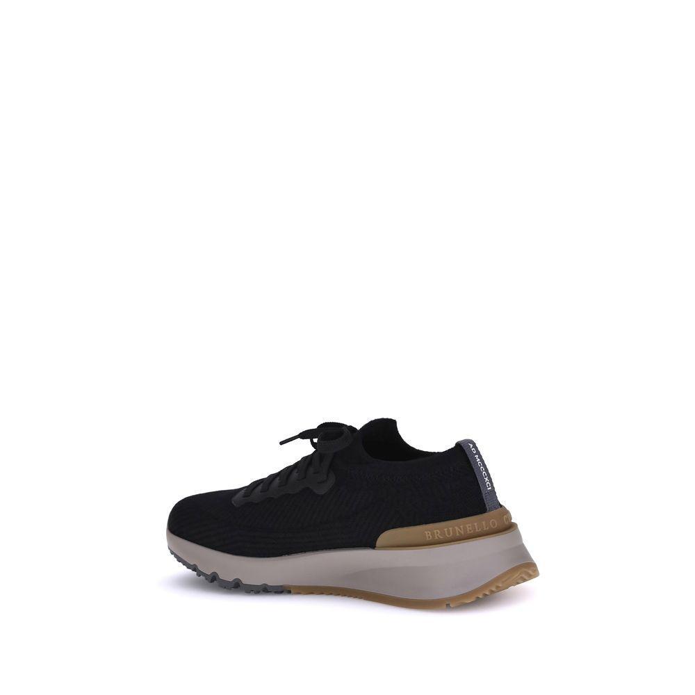 Brunello Cucinelli Wool Sneakers BR-MZUWLBO253CGN21-EU43/US10