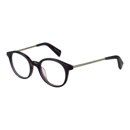 Yohji Yamamoto Purple Metal & Plastic Glasses (Frames)