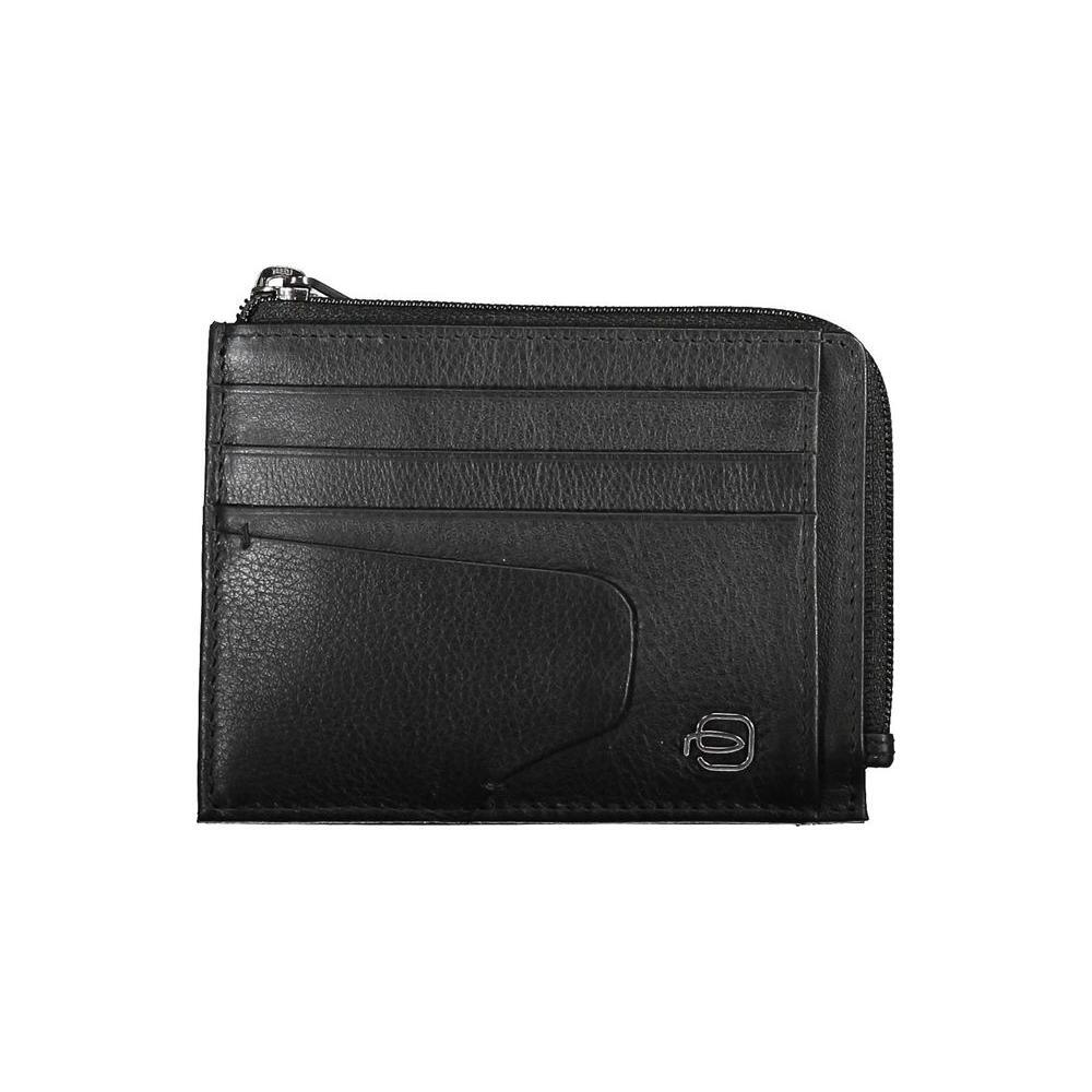 Piquadro Black Leather Wallet PI-20708