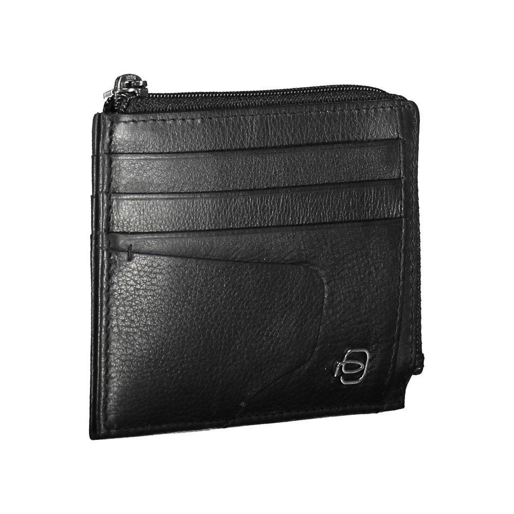 Piquadro Black Leather Wallet PI-20708