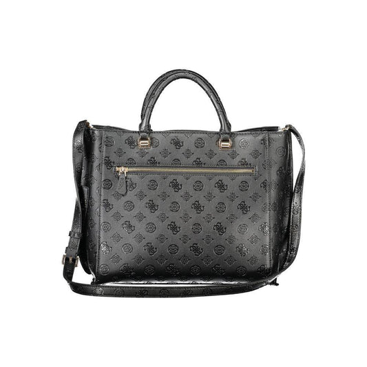 Guess Jeans Black Polyethylene Women Handbag GU-39110
