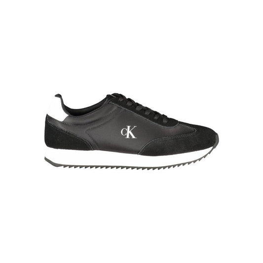 Calvin Klein Black Leather Women Sneaker CA-39139-EU36/US6