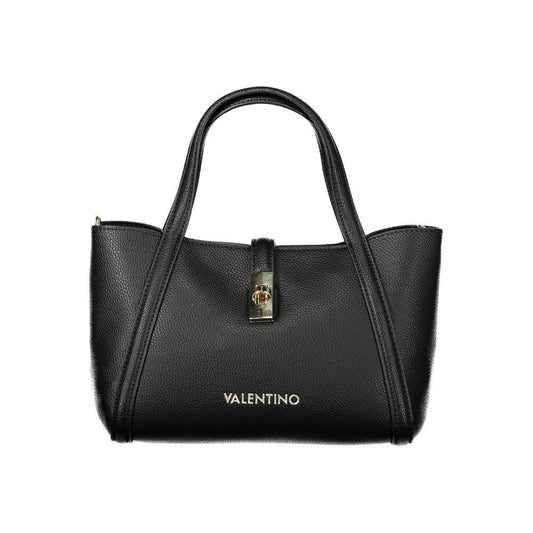 Mario Valentino Black Polyethylene Women Handbag VA-39186
