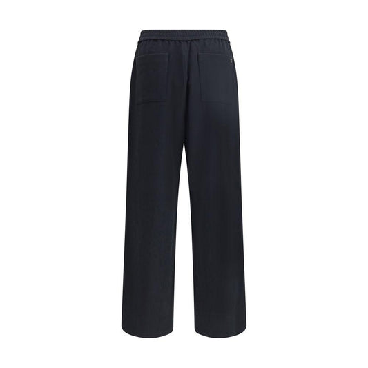 Ami Paris Cotton wide-leg Pants AM-HTR214CO0106001-XL