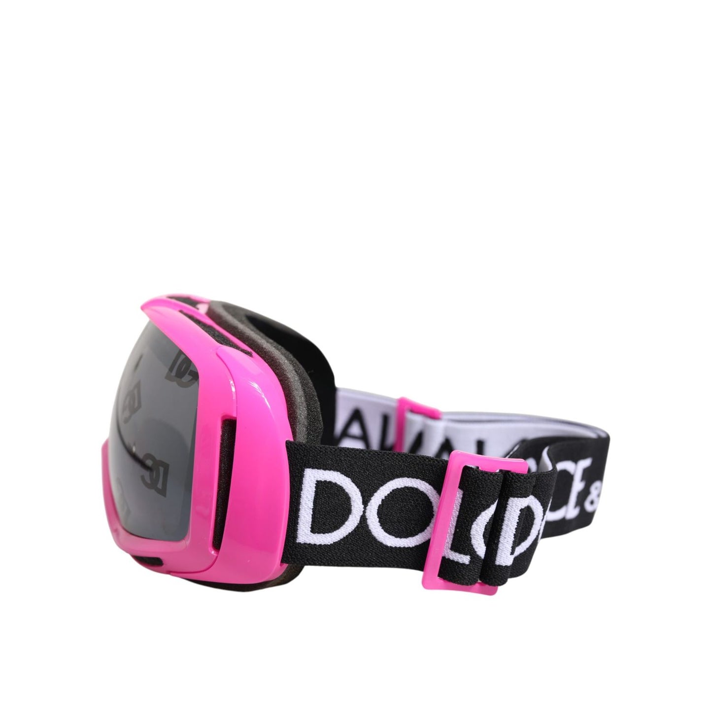Dolce & Gabbana Fuchsia Pink Logo Ski Goggles DG6182 Mask Sunglasses