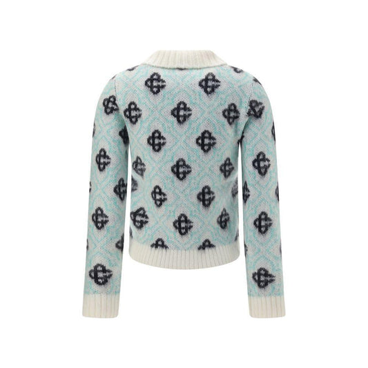 Casablanca Merino wool Sweater CA-WPF25KW102301MONOGRAM-L