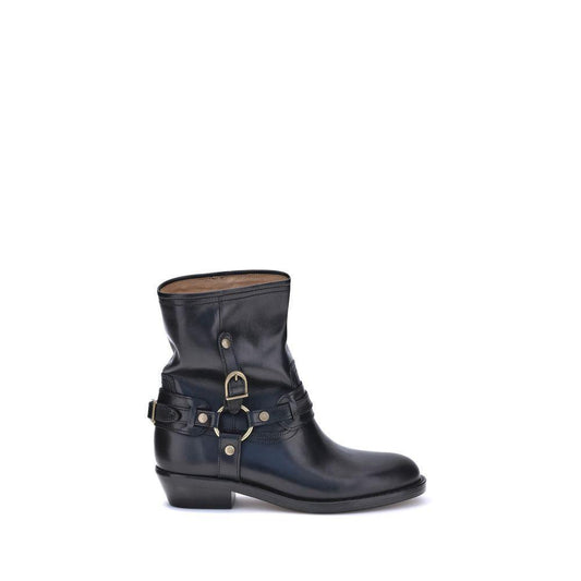 Isabel Marant Ildred Ankle Boots IS-BO0214FAC1A22S01BK-EU36/US6