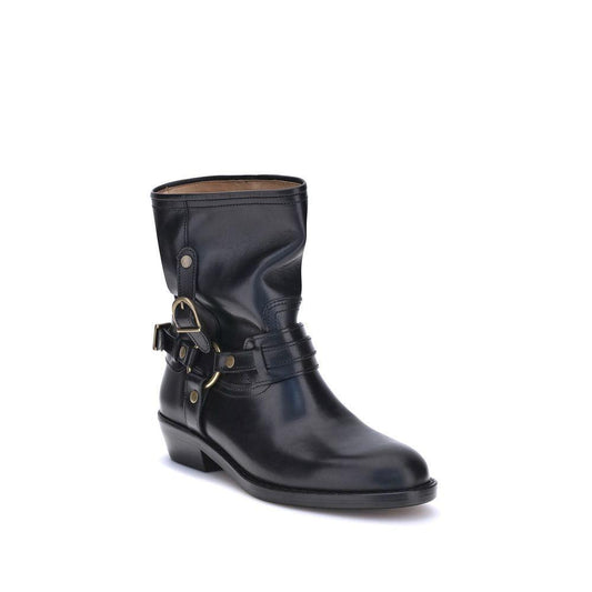 Isabel Marant Ildred Ankle Boots IS-BO0214FAC1A22S01BK-EU36/US6