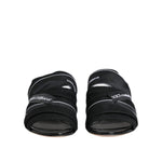 Dolce & Gabbana Black Slides Slip On Sandals Shoes LA12725-35