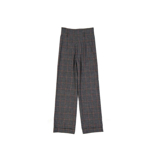 Alberta Ferretti Cotton And Wool Trousers AL-8735145787604-44