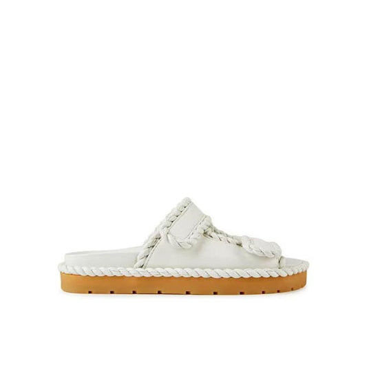Bottega Veneta Jack Flat Mule Sandals BO-8735265030356-EU41/US11
